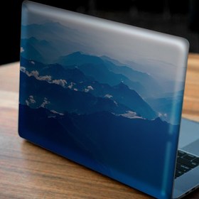 Resim Sisli Mavi Dağlar Notebook Sticker, Laptop sticker,, Hp Sticker, Asus Sticker, 15.6 inç Sticker 