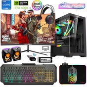 Resim Xaser Xsr840 i5 12400F 27" 16GB RAM 512GB M.2 NVMe SSD 8GB RTX4060 Curved Sıvı Soğutma FreeDOS Oyun Bilgisayarı 