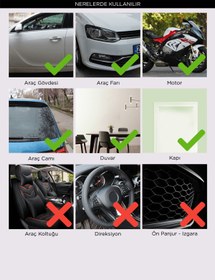 Resim MIGNATIS Engeli Arabası Ve Engelli Erkek Araba Işareti Sticker 45cm - Lacivert 