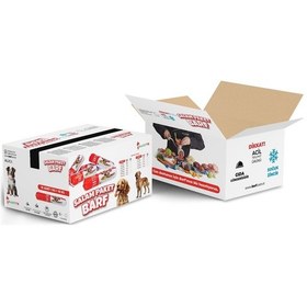Resim Barftr Mix Barf 10 KG Salam Yetişkin Köpek Maması 10 x 1 KG 