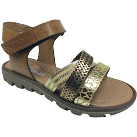 Resim Ortopedikal Raduno Kız Çocuk Sandalet Ayakkabı %100 Hakiki Deri (484696006) Çok Renkli 