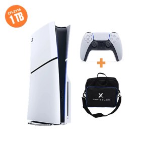 Resim Sony PlayStation 5 Slim Standart (CFI-2116 Avrupa) 1 TB + Tek Kol + ConsoleX Taşıma Çantası 