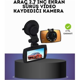 Resim Hd Araç Kamerası 2.7 İnç Ekran G Sensor Destekli 