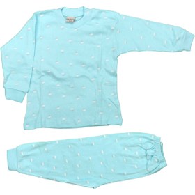 Resim Sebi Bebe Bebek Pijama Takımı Desenli Bulut 