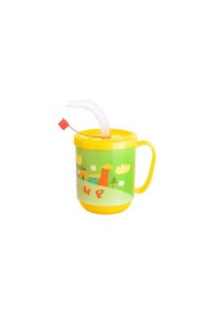 Resim Xnews Funny Pipetli Çocuk Içecek Bardağı Desenli Bardak 350ml 