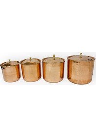 Resim El Dövme Bakır Safran Baharat Seti Bakır 