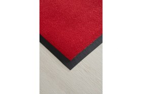 Resim Karmat Nem Alıcı Toz Alıcı Paspas, Nem Alıcı Kapı Önü Paspas, Kırmızı Kapı Önü Paspası 
