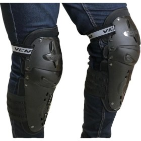 Resim Venom Dizlik Vn-09 Eklem Koruması ile Yamaha YZF Uyumlu Siyah Motorsiklet Aksesuarı 