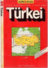 Resim Türkei 1 : 800000 Rv Euro Atlas. Euro- Reiseatlas . Harita Rv Verlag 