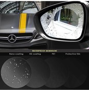 Resim Anti Fog Film-Yağmur Su Engelleyen Ayna Filmi 10 Cm X 10 Cm 1 Set 