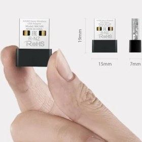 Resim Mena Rise MA14N | AX300 Mbps USB Wi‑fi 6 Adaptör | Kolay Kurulum | Windows & Linux Uyumlu | Tak‑çalıştır 