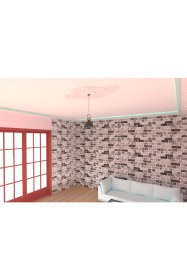 Resim Motifpiyer Lamba Tavan Göbeği-11-55 x 95 cm-Sekizgen-2 Adet 
