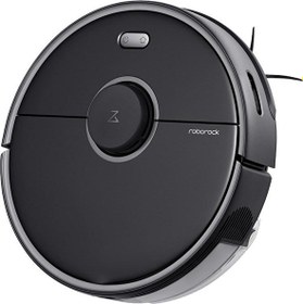 Resim Roborock S5 Max Vacuum Akıllı Haritalamalı Moplu Navigasyonlu Hepa Filtreli Siyah Robot Süpürge Roborock