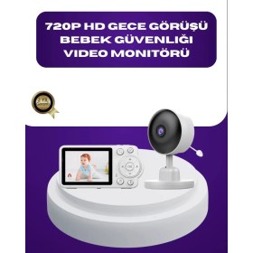 Resim Nemere İthalat 2.8 Inç Ekranlı Bebek Kamerası Gece Görüşlü ve Sesli Iletişim Nemere Ithalat 