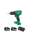 Resim Hikoki DS18DA-5.0 18V/5.0Ah 50Nm Çift Akülü Şarjlı Darbesiz Matkap 