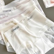 Resim 6 Paket Dikişsiz Kadın Külotları, Yazlık İnce Elyaf Örme Kumaş, Poliamid %85 Elastan %15, Orta Bel Düz Renkli İç Çamaşırı, Sevimli Stil, 145gsm Hafif Konfor 
