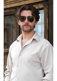 Resim Esrada Nomi 1937 C04 Erkek Güneş Gözlüğü 54-18-140 Altın 