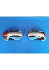 Resim Nissan Qashqai Krom Ayna Kapağı 2007-2014 2 Parça Abs Krom 