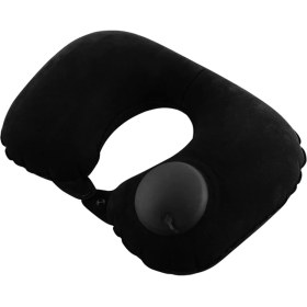 Resim Cdwishbest Siyah Stil 1 Adet Şişme U-Şekilli Seyahat Yastığı Uçak Için Şişme Boyun Yastığı Seyahat Desteği Araba Aksesuarları Rahat Uyku Yastığı (Yurt Dışından) 