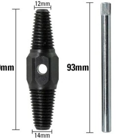 Resim Glryz Çift Taraflı Ters Kılavuz Hasarlı Cıvata Vida Boru 