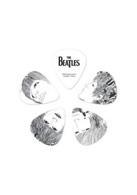 Resim Planet Waves 1cwh4-10b1 Beatles Revolver Pena Medium 10'lu Paket Beatles Görselli - Selüloit - Klasik Ton 