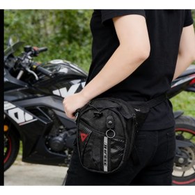 Resim Dainese bacak çantası motorcu 