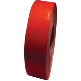 Resim Reflektif Bant, Reflektif Şerit 5 cm x 46 m Mikroprizmatik EKO-1135 - Kırmızı 