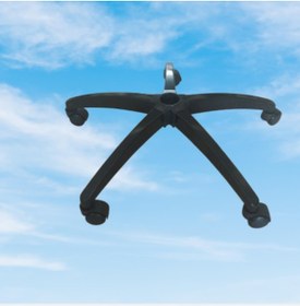 Resim Sandofis Makam Koltuğu Ayağı Ve 5 Adet Sessiz Teker Siyah 