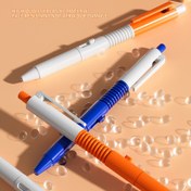 Resim 1 Adet Eğlenceli Şaka Su Püskürtme Kalemi - Vidalı Kapaklı, Kırmızı/Mavi Plastik Öğrenci Şakası Hediyesi, Orta Uçlu Prank & Mizahlar İçin, Öğrenci Gadgetleri, Oyunbaz Tasarım, Dayanıklı Plastik 