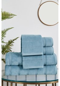 Resim Sadem Organik Stripe Mutfak Ve Kurulama Havlusu 30x50 Cm Mavi 