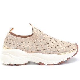 Resim Kadın Desenli Sneaker 