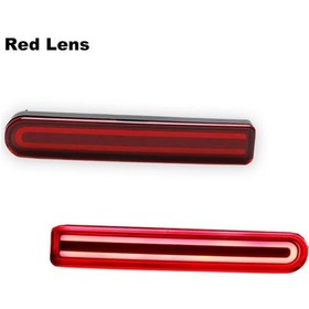 Resim Toyota Fj Cruiser 2007-2014 İçin Kırmızı Led Arka Tampon Reflektör İşıklar Red Lens Red Lens 