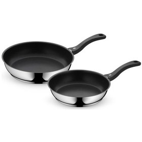 Resim Wmf Devil A Yapışmaz Kaplama Tava Seti 24+28 Cm Gümüş 