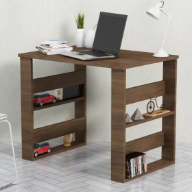 Resim Moonlife Verona Çalışma Masası Ceviz 
