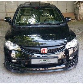 Resim Eurocap Honda Civic 8 Ön Kaput Koruma Rüzgarlık 3Mm Abs 06-12 