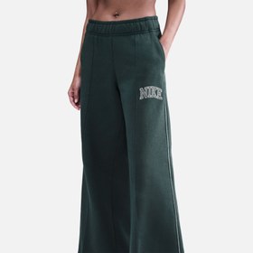 Resim Nike Phoenix Fleece Logo Wide Leg Kadın Pantolon 