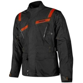 Resim Ebakbak Motosiklet Montu 3 Katmanlı Kışlık Astar Long Model 4 Mevsim Maxdura Kumaş Stelvıo Mont Kırmızı 