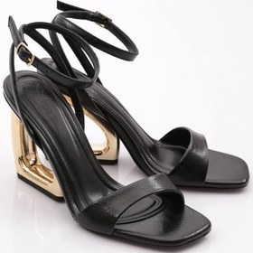 Resim Dgn 2426 Kadin Bilekten Bağlamali Topuklu Abiye Ayakkabi 2426-2219-R8961 