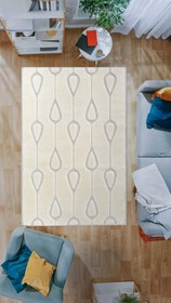 Resim Dolce Vita Halı Morocco 7104 Blanc İskandinav Halı - 160x230 