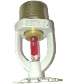 Resim yeni Ul Sarkık Tip Yangın Sprinkler Beyaz 68 C Kırmızı 1/2 Sr 