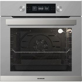 Resim Silverline BO6505S01 - CS5429S01 - 3457 Soho 60 Gri Cam Ankastre Set 