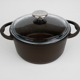 Resim Masterchef Aluminyum Döküm Derin Tencere 26 Cm Kahverengi 