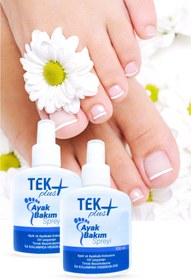 Resim TEKPLUS İkili Ayak Koku Önleyici, Ayak Kokusu Giderici , Ayak Bakım Spreyi, Ayak Mantarı, Tırnak Bozulması 