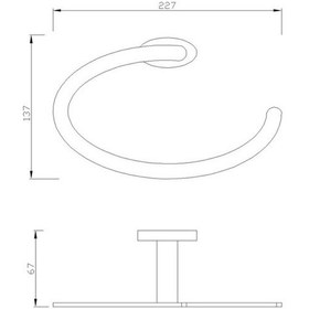 Resim Fc-40105 Krom Havluluk Renkli 