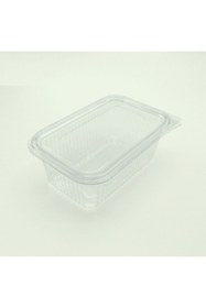 Resim ZFR PLASTİK Şeffaf Kapaklı Sızdırmaz Gıda Kap Kase 100 Ad Düz Kapak Tüm Ölçü 1000 Gr 
