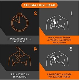 Resim Tüy Dökücü Krem, Erkekler İçin, Normal Ciltler, 200 Ml 