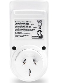 Resim Novahub Isı Kontrolü Ve Zamanlayıcı Fonksiyonlu Lcd Ekranlı Akıllı Ev Sera Soketi - 220v -40 C/+120 C 