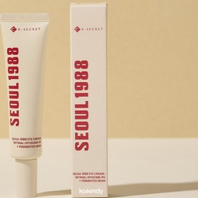 Resim K-Secret - SEOUL 1988 Eye Cream Retinal Liposome 4% + Fermented Bean (İnce Çizgi Önleyici ve Elastikiyet Koruyucu 3 Peptitli ve Retinalli Göz Kremi) 30ml 