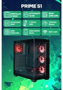 Resim Game Garaj Prime S1 R5-7500F 32 GB 1 TB SSD 16 GB RTX5060Ti Free Dos Masaüstü Oyuncu Bilgisayarı 