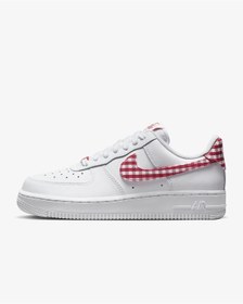 Resim Nike Air Force 1 '07 ''Plaid Detail'' Kadın Spor Ayakkabı 